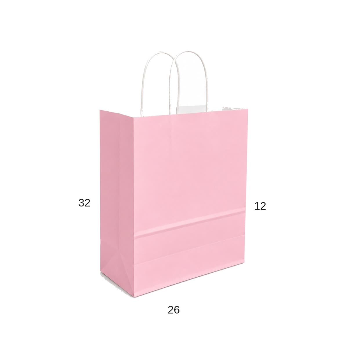 كيس هدايا وسط طويل 26سم