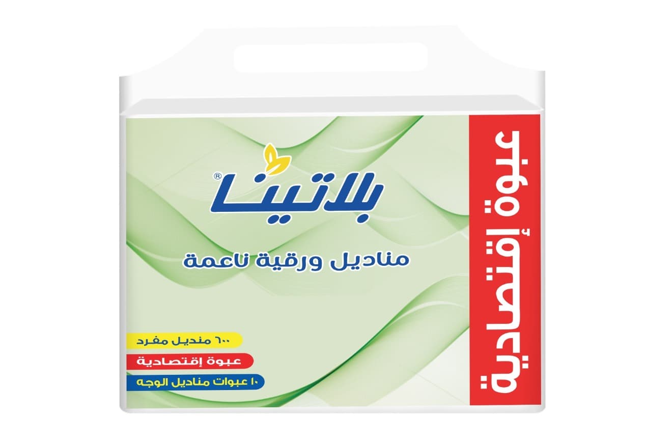 مناديل بلاتينا ٦٠٠ سحبة